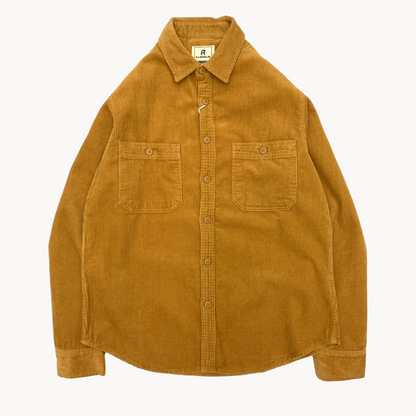 Men's Corduroy Button-Up Shirt