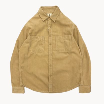 Men's Corduroy Button-Up Shirt