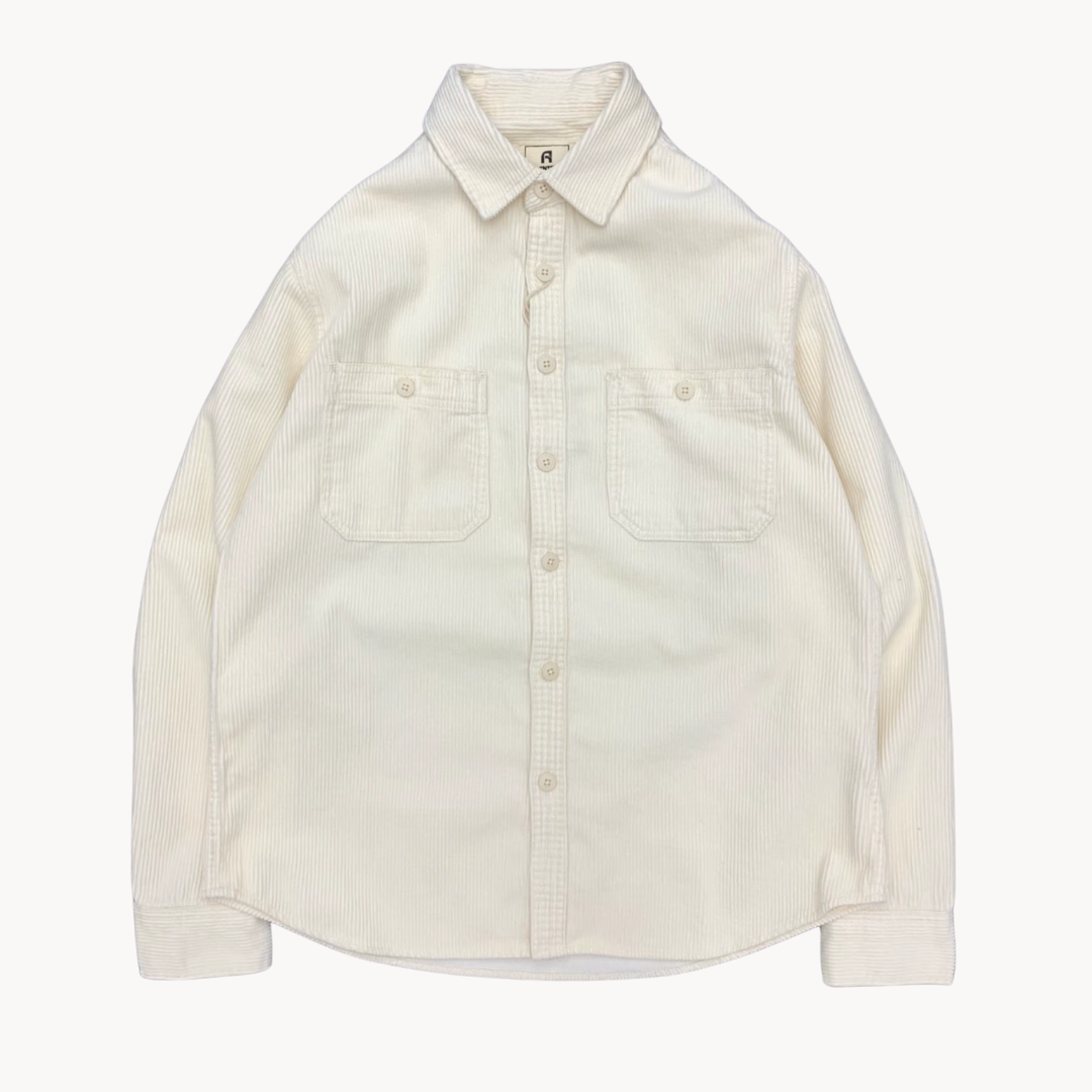 Men's Corduroy Button-Up Shirt