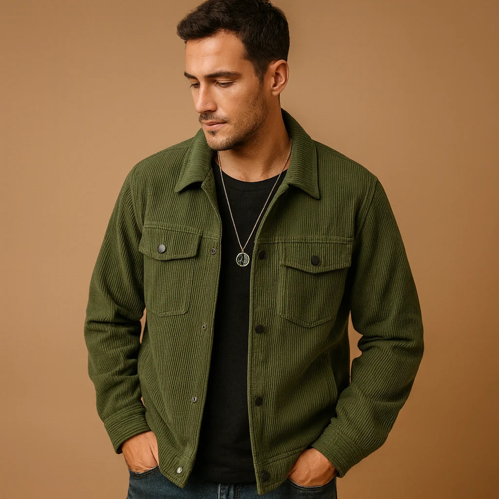 Men's Corduroy Casual Jacket