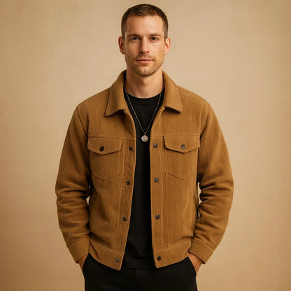 Men's Corduroy Casual Jacket