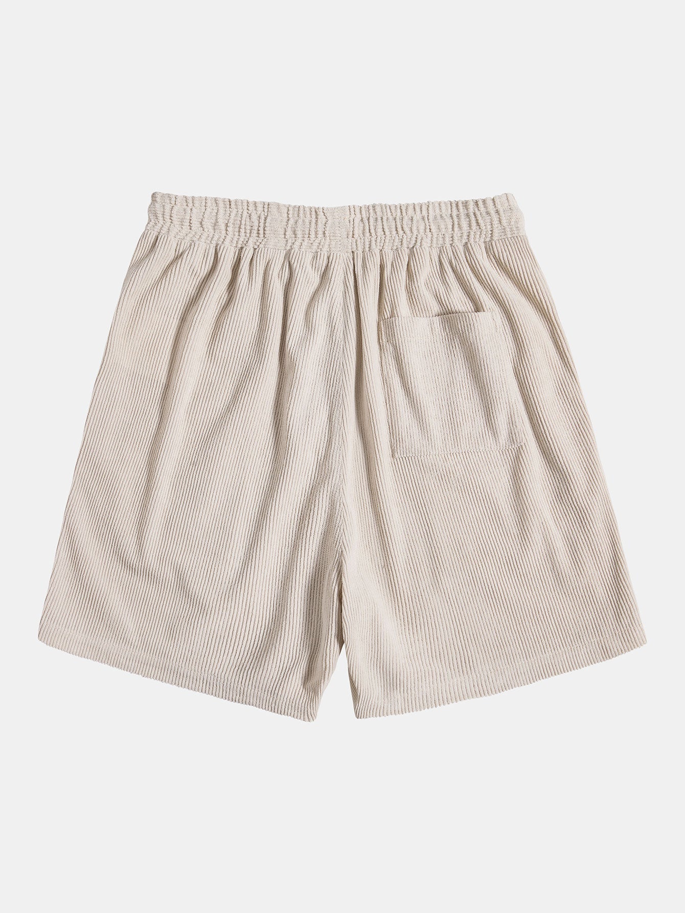 Men's Corduroy Drawstring Shorts for Casual Wear
