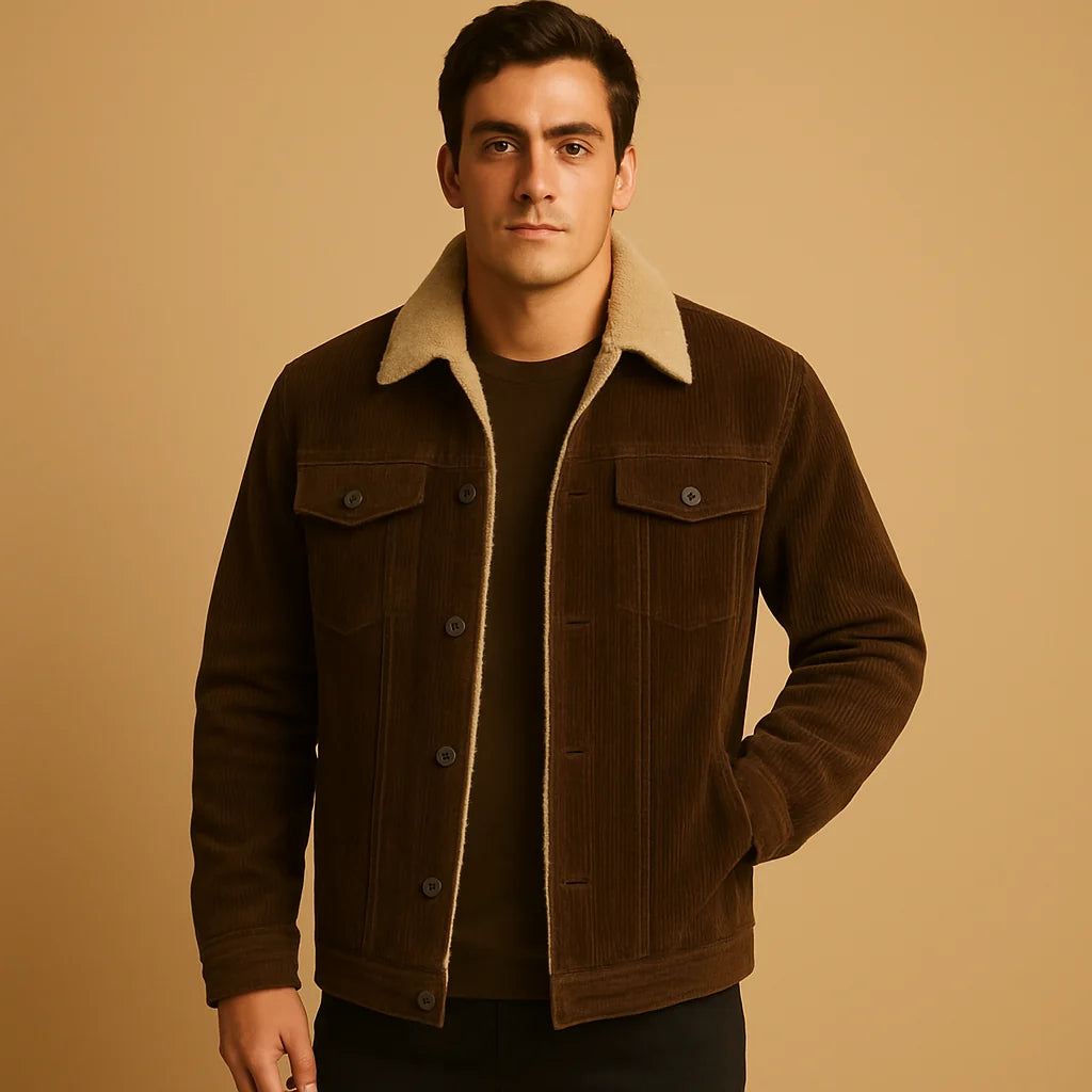 Men's Corduroy Jacket Modern Fit