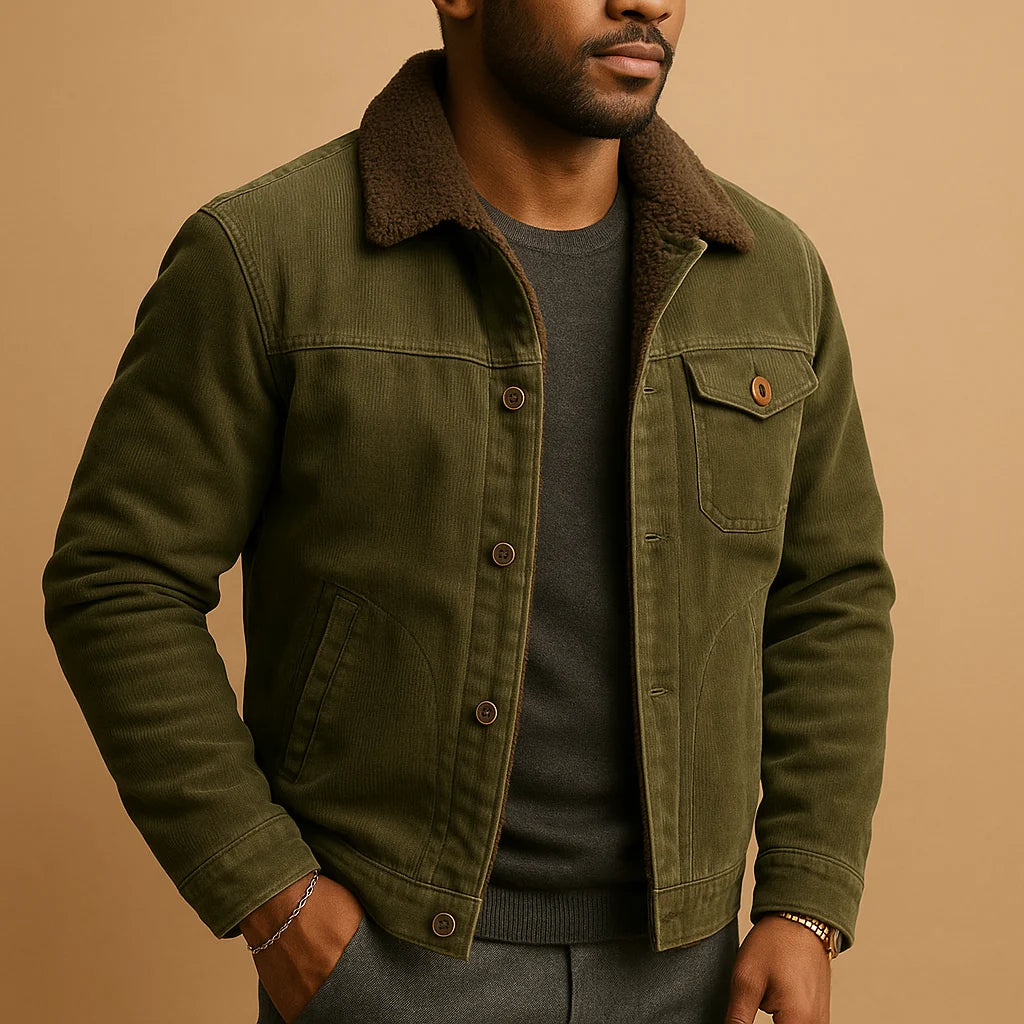 Men's Corduroy Jacket Modern Fit