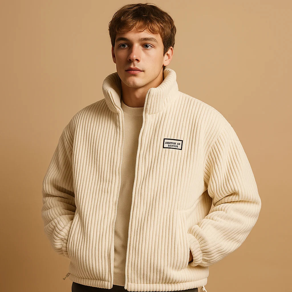 Men's Corduroy Jacket with Cotton Lining