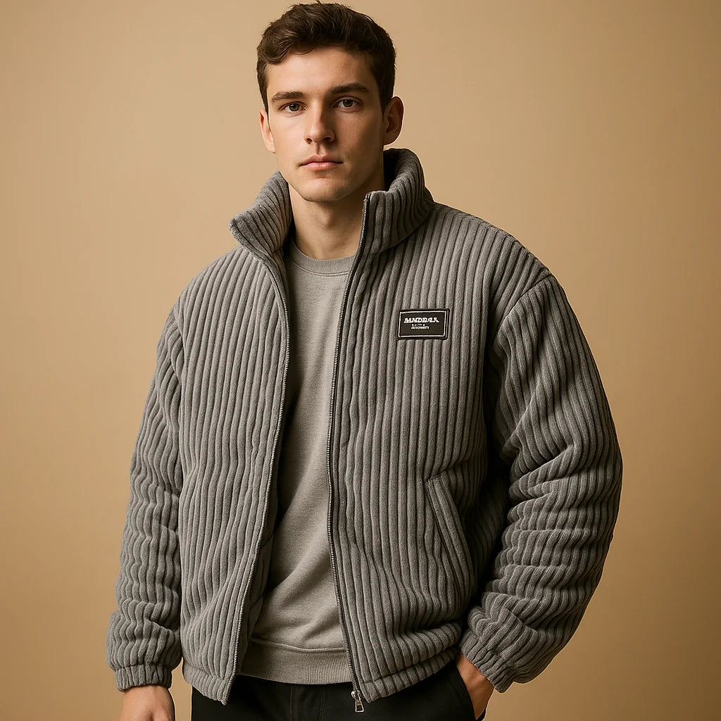 Men's Corduroy Jacket with Cotton Lining