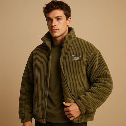 Men's Corduroy Jacket with Cotton Lining