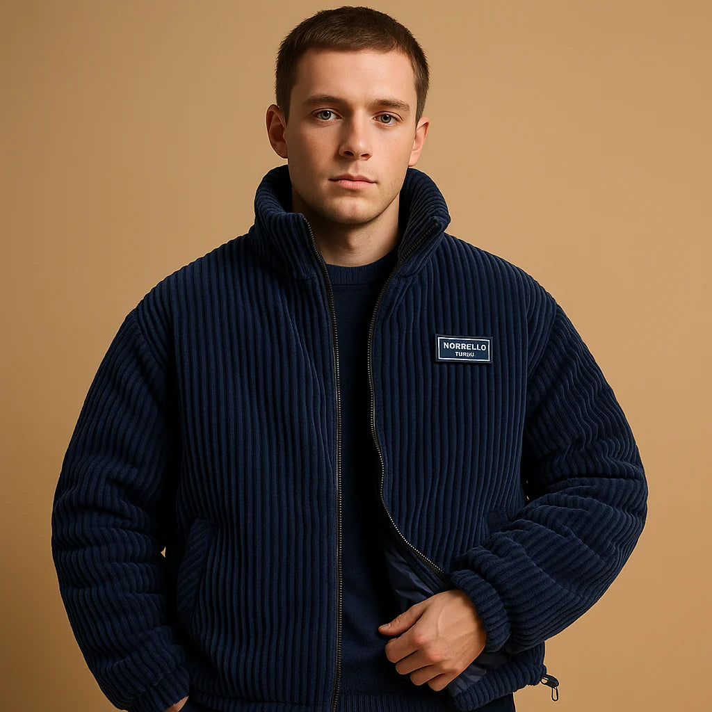 Men's Corduroy Jacket with Cotton Lining