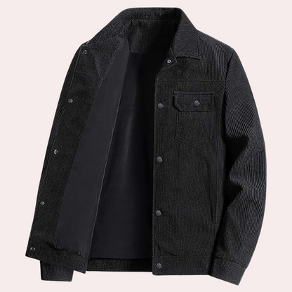 Men's Corduroy Jacket with Pockets