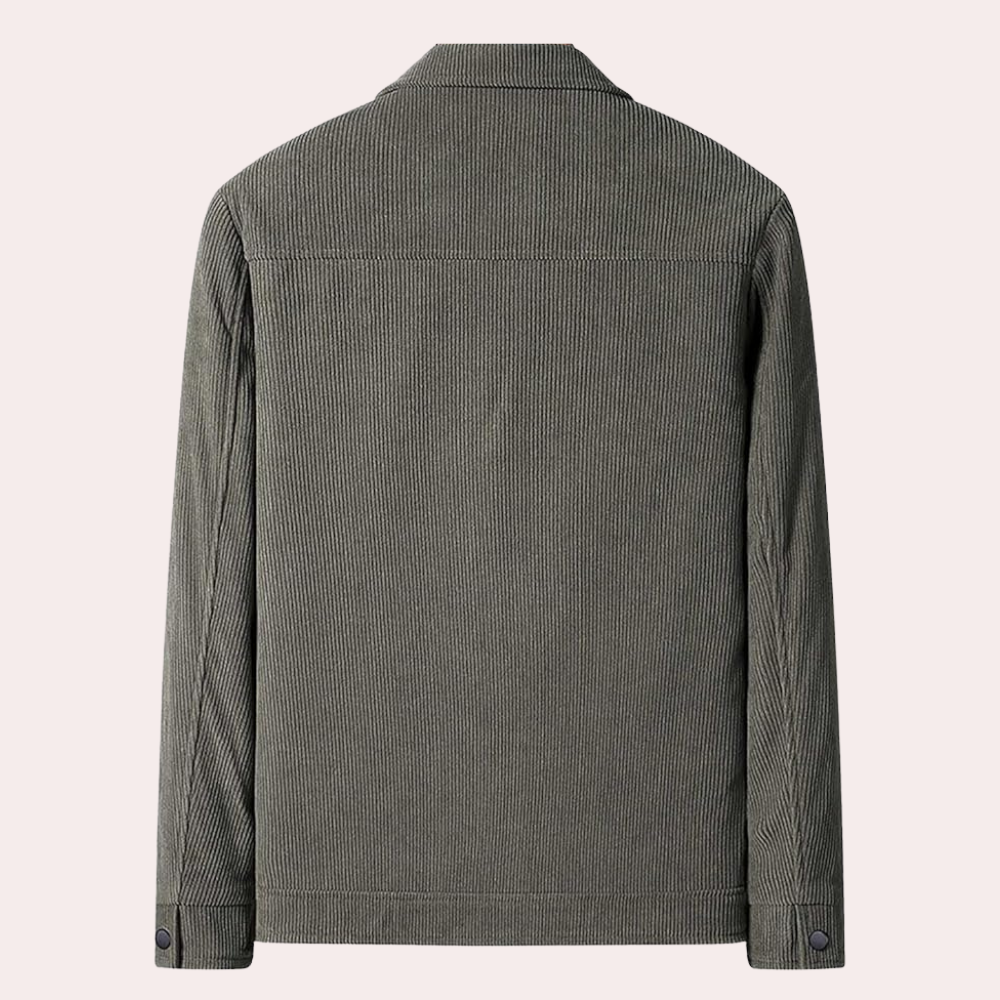 Men's Corduroy Jacket with Pockets