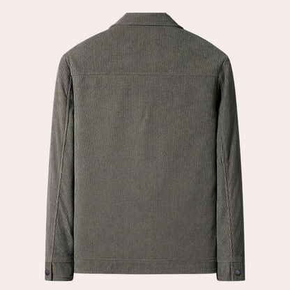 Men's Corduroy Jacket with Pockets