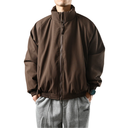 Men's Corduroy Puffer Jacket