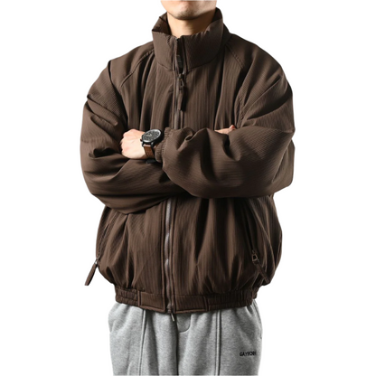 Men's Corduroy Puffer Jacket