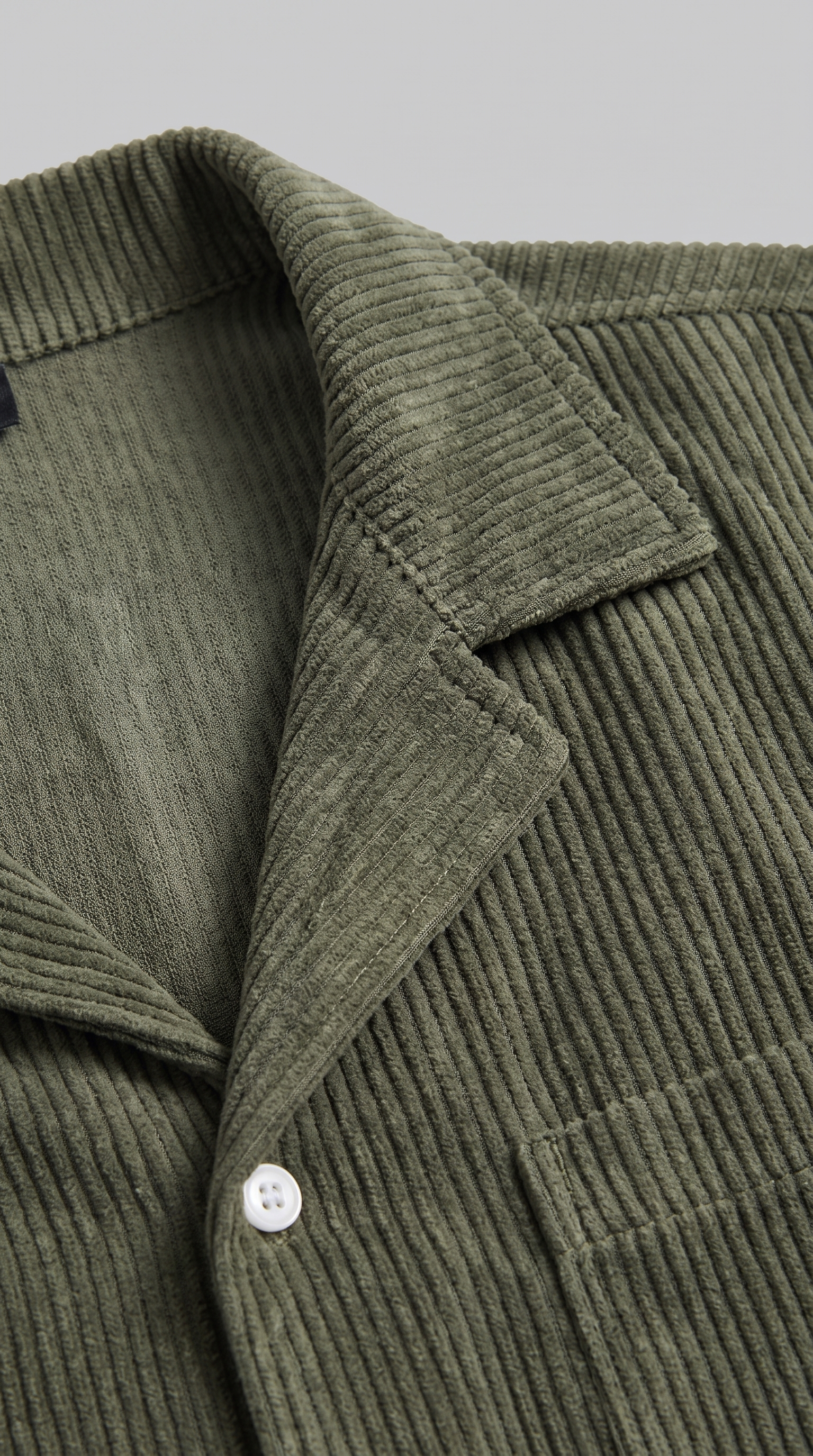 Men's Corduroy Short Set for Summer Casual Wear