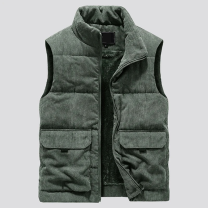 Men's Corduroy Winter Vest