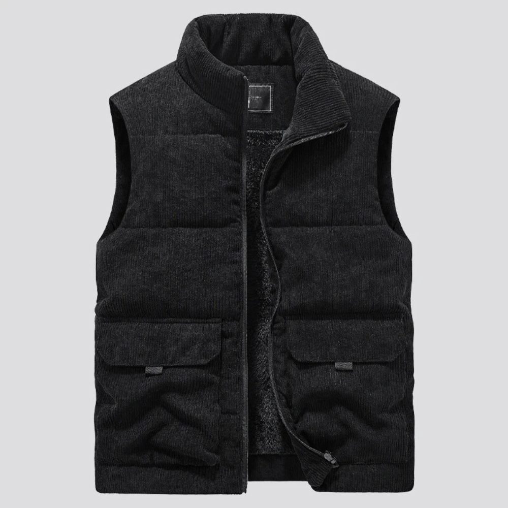 Men's Corduroy Winter Vest