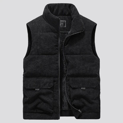Men's Corduroy Winter Vest