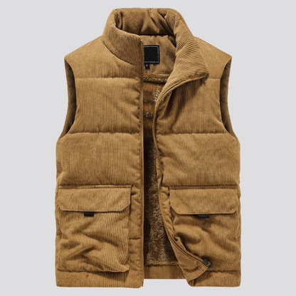Men's Corduroy Winter Vest
