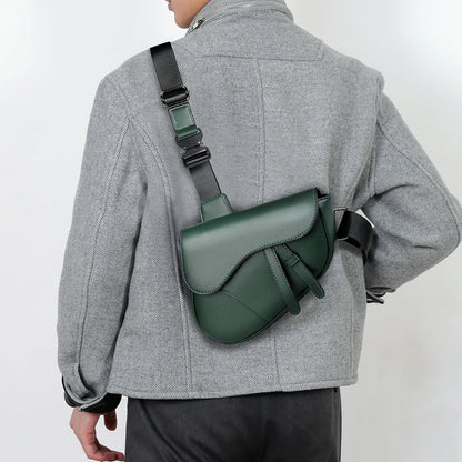 Men's Crossbody Bag with Adjustable Strap for Everyday Use