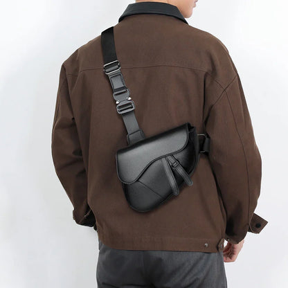 Men's Crossbody Bag with Adjustable Strap for Everyday Use