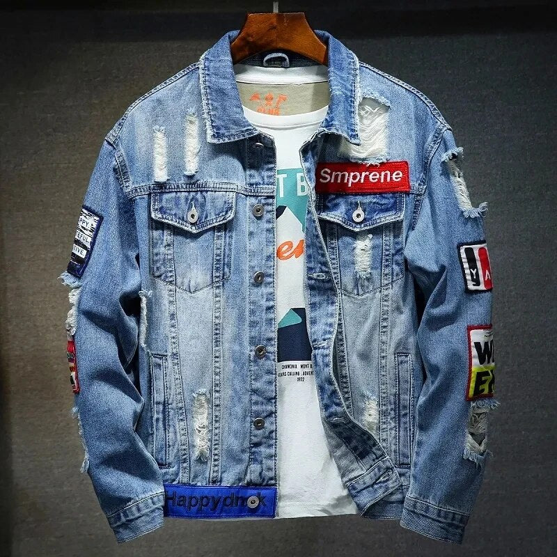 Men's Denim Cowboy Jacket