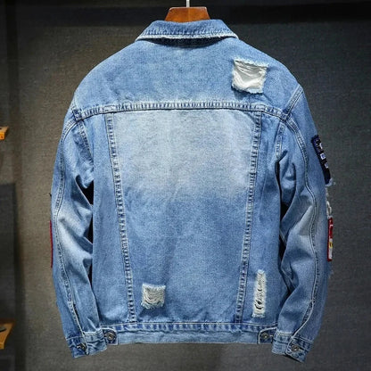 Men's Denim Cowboy Jacket