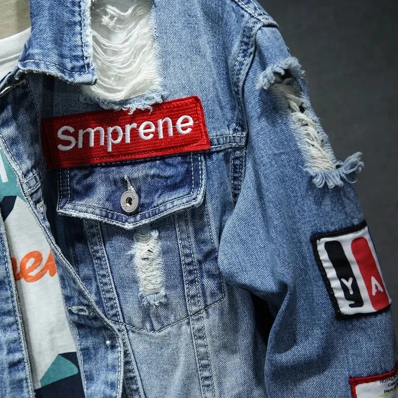 Men's Denim Cowboy Jacket