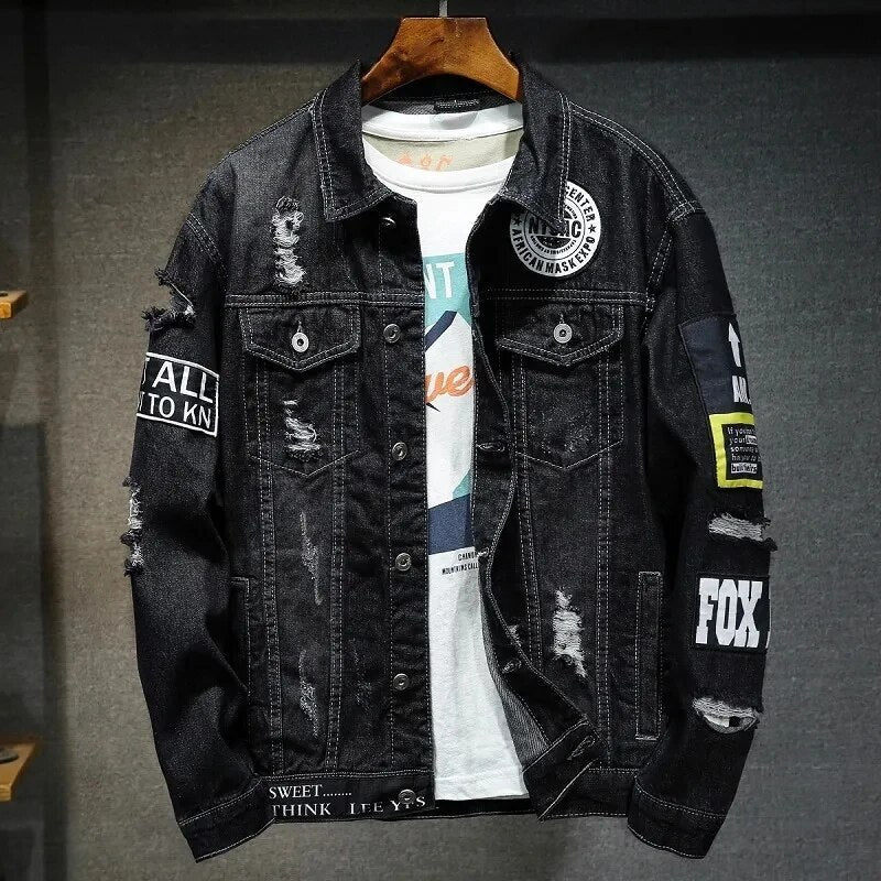 Men's Denim Cowboy Jacket