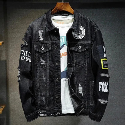 Men's Denim Cowboy Jacket