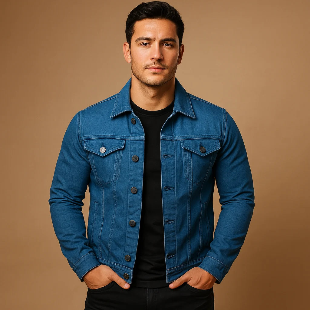 Men's Denim Jacket Regular Fit