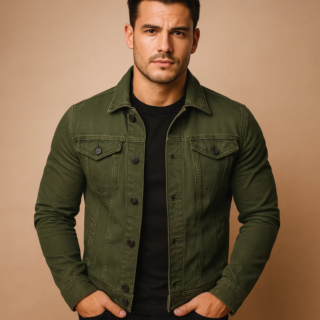 Men's Denim Jacket Regular Fit