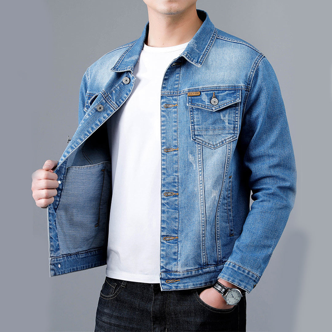 Men's Denim Jacket for Casual and Stylish Outfits