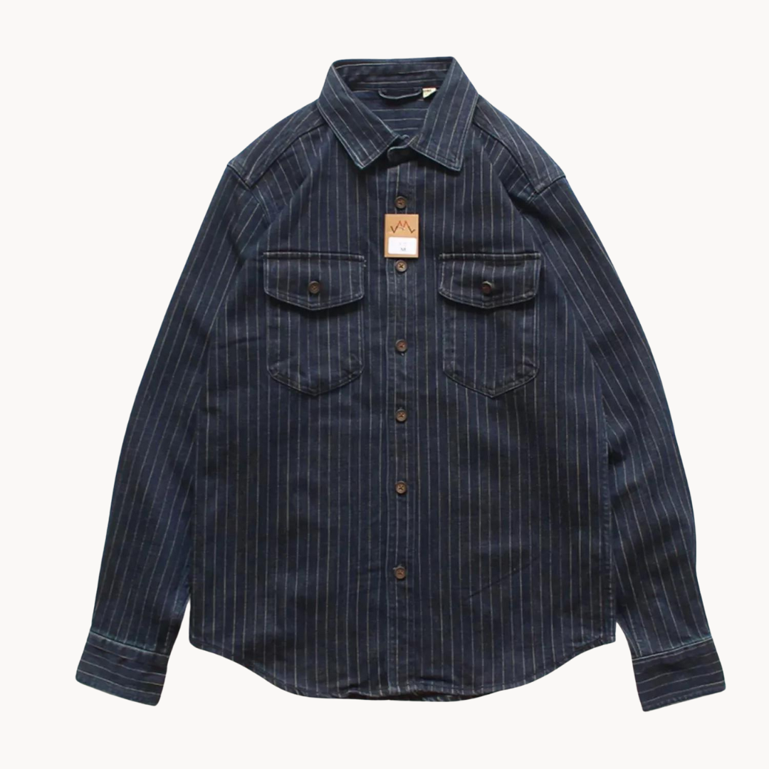 Men's Denim Shirt Jacket Relaxed Fit