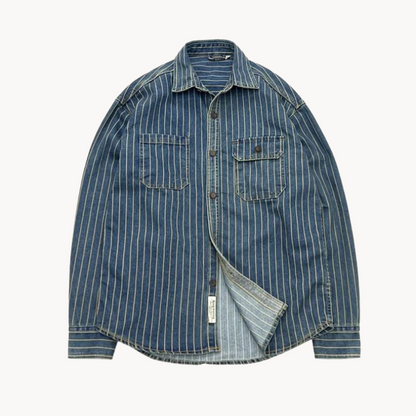 Men's Denim Shirt Jacket Relaxed Fit