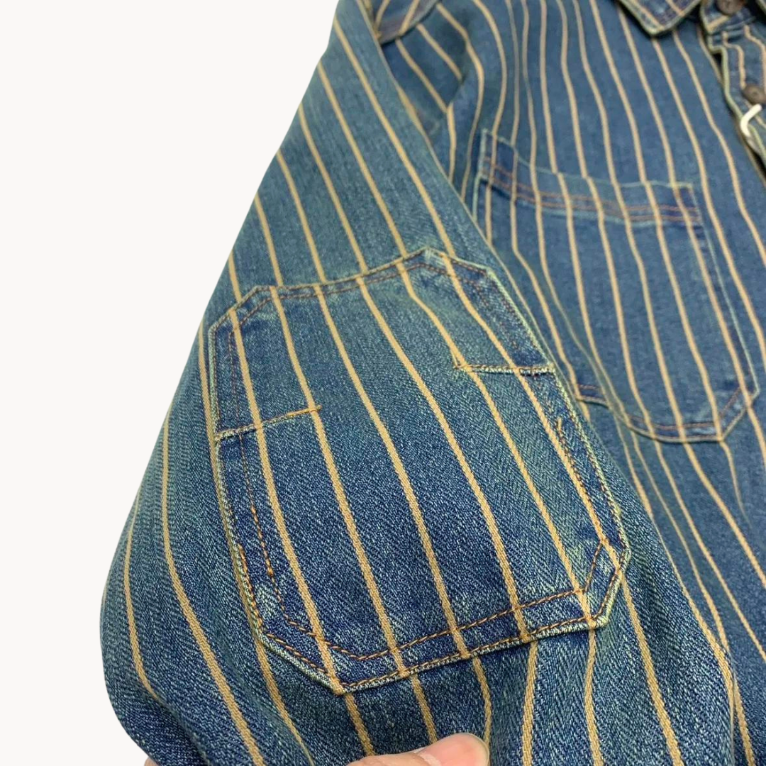 Men's Denim Shirt Jacket Relaxed Fit