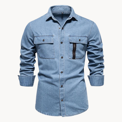 Men's Denim Shirt Oversize Fit