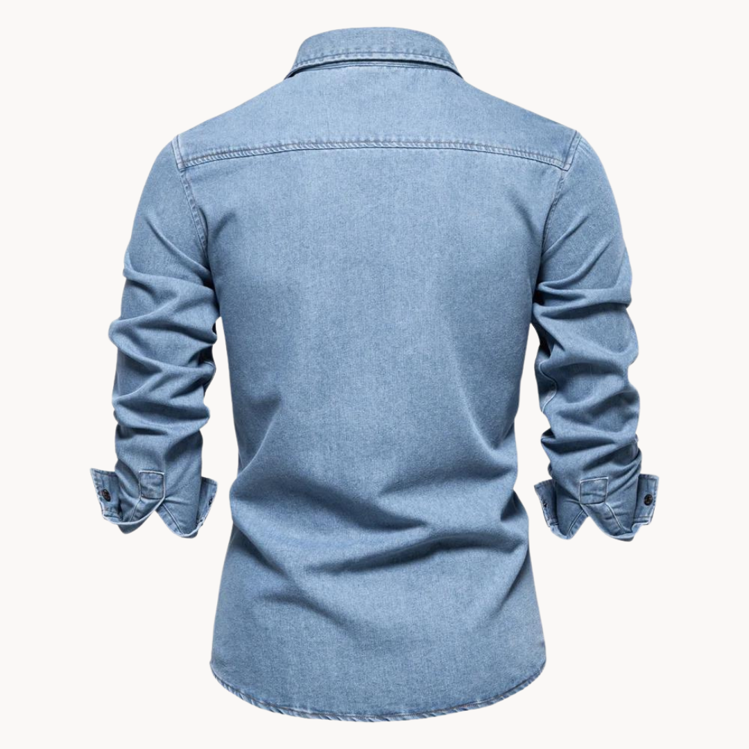 Men's Denim Shirt Oversize Fit