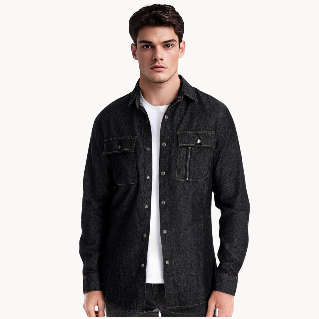 Men's Denim Shirt Oversize Fit