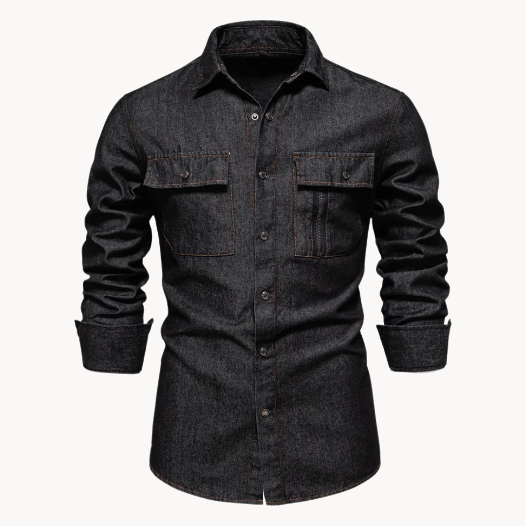 Men's Denim Shirt Oversize Fit