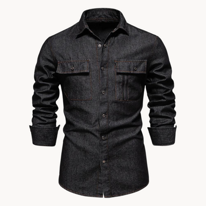 Men's Denim Shirt Oversize Fit