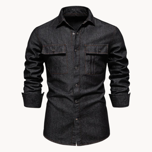 Men's Denim Shirt Oversize Fit