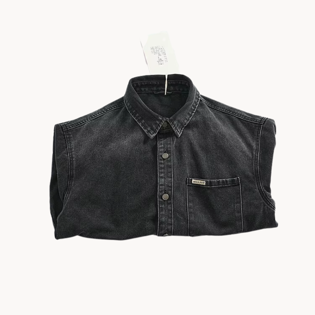 Men's Denim Work Shirt