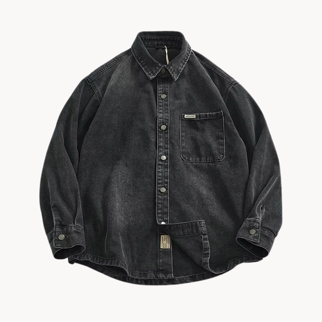 Men's Denim Work Shirt