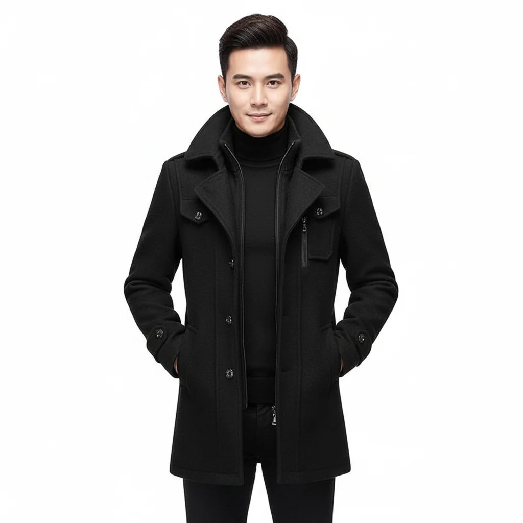 Men's Double-Layered Thermal Insulated Winter Coat