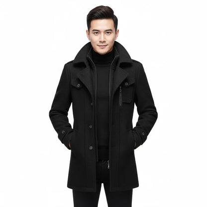 Men's Double-Layered Thermal Insulated Winter Coat