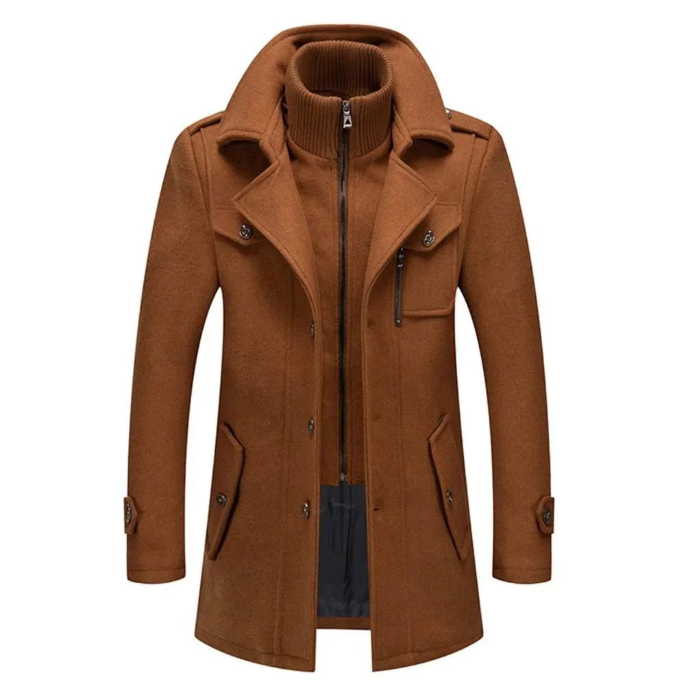 Men's Double-Layered Thermal Insulated Winter Coat