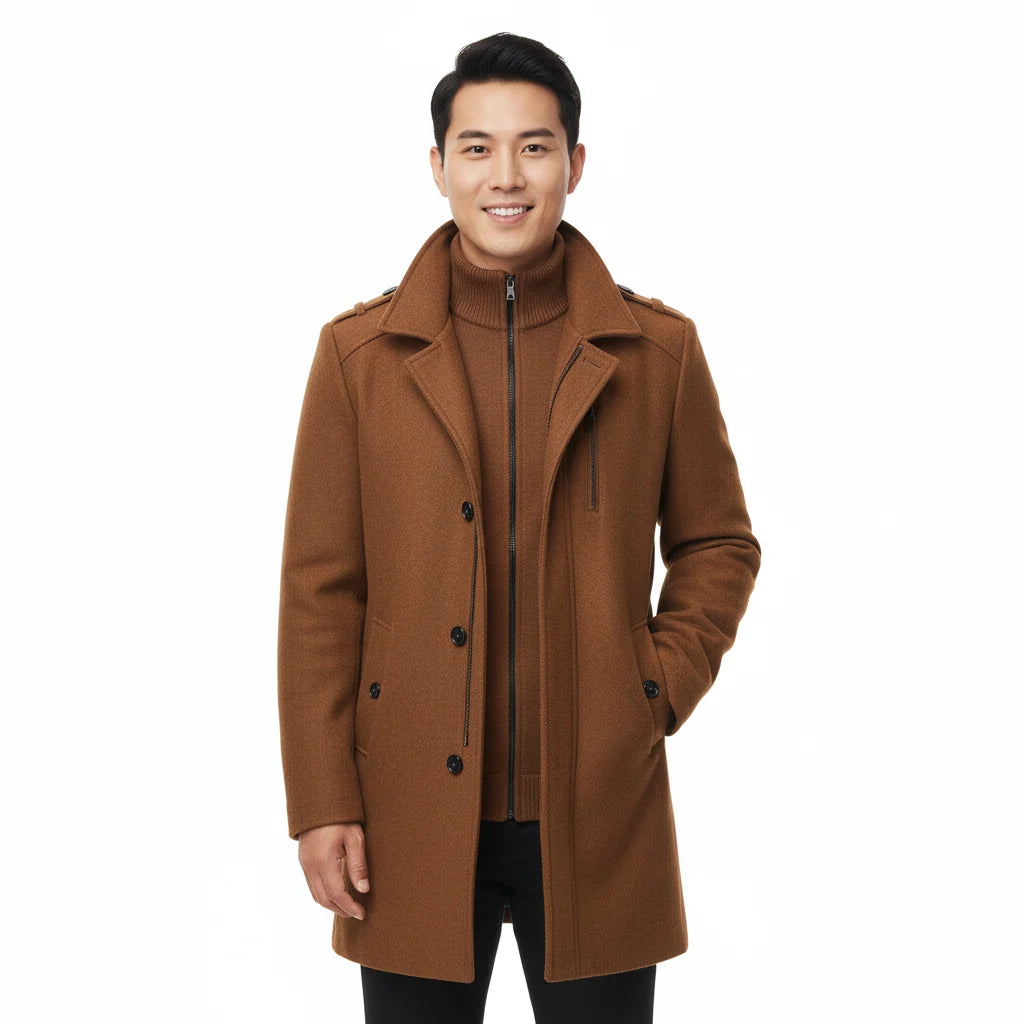 Men's Double-Layered Thermal Insulated Winter Coat