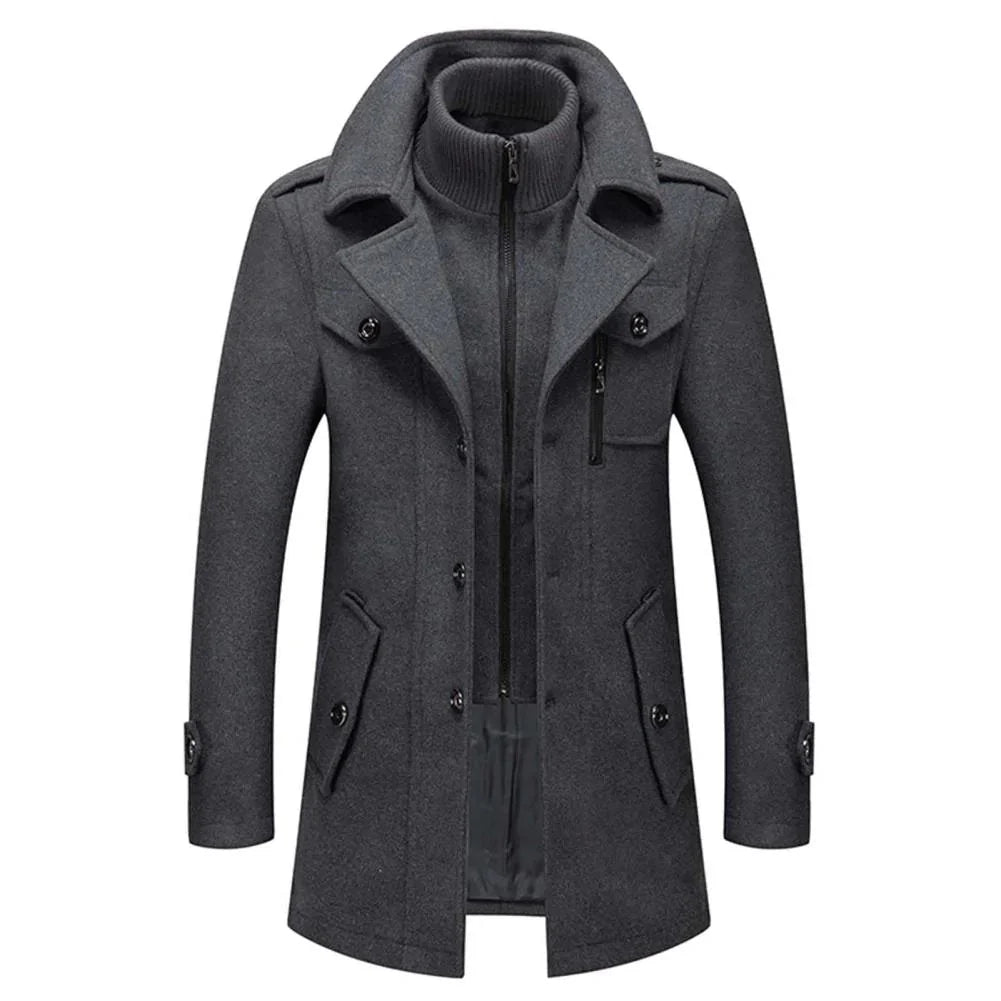 Men's Double-Layered Thermal Insulated Winter Coat