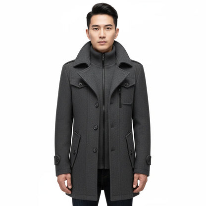 Men's Double-Layered Thermal Insulated Winter Coat