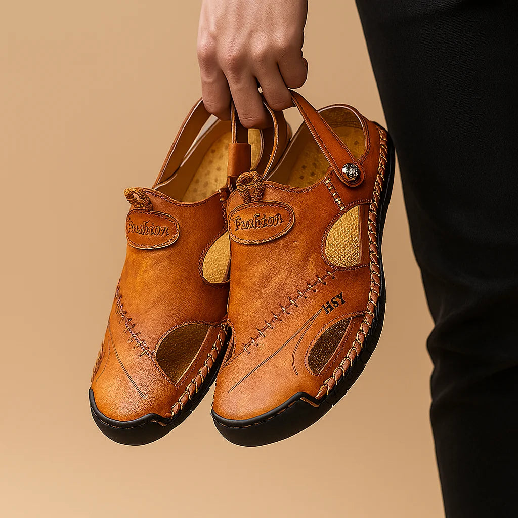 Men's Double Strap Walking Sandals